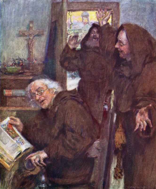 Mistycy Boże Narodzenie autorstwa after William Hatherell
