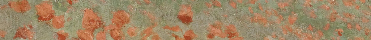 Dzikie maki w pobliżu Argenteuil (Claude Monet), Detail: Mohnblütenfeld