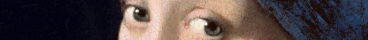 Dziewczyna z perłą (Jan Vermeer van Delft), Detail: Blick der jungen Frau