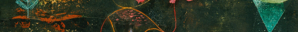Magia ryb (Paul Klee), Detail: Figur mit roter Hand