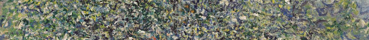 Jabłoń (Claude Monet), Detail: Blühende Baumkrone