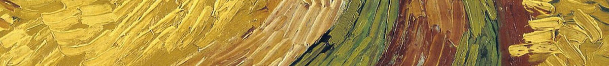 Pole pszenicy z krukami (Vincent van Gogh), Detail: Gabelung des Feldwegs