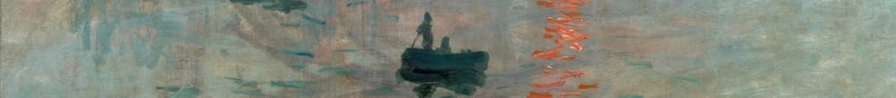 Impresja: Wschód słońca, 1872 (Claude Monet)