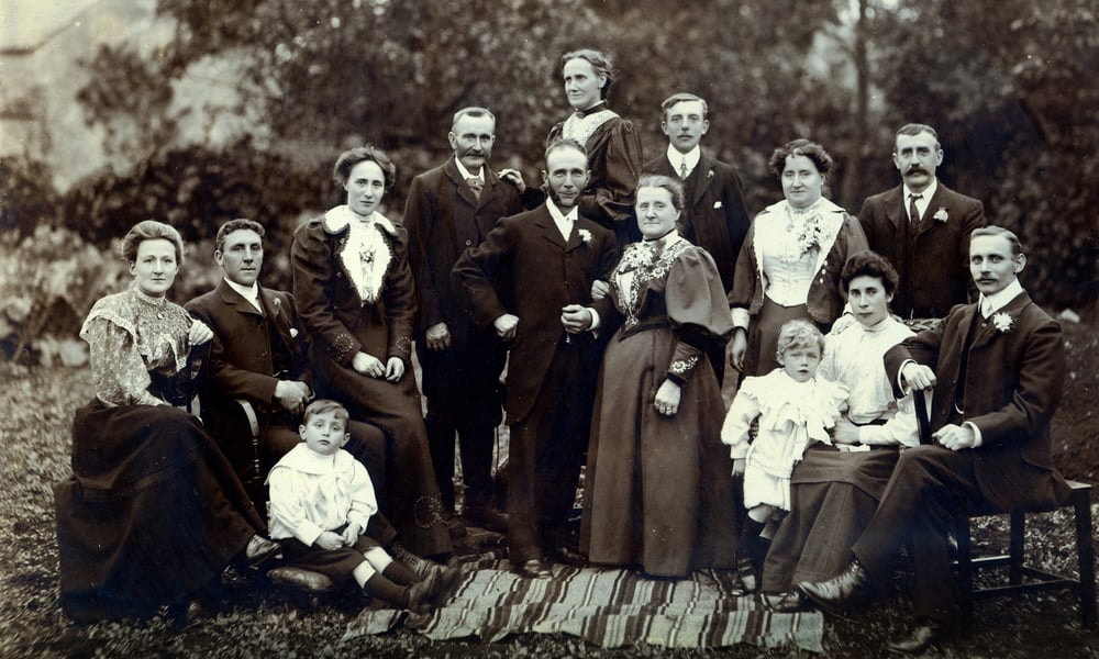 Ludzie starej fotografii