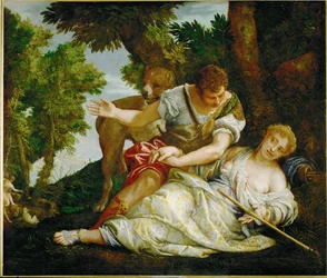 Śmierć Procris (olej na płótnie)