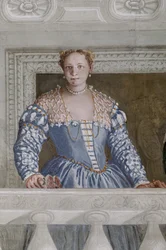 Donna Barbaro i jej pielęgniarka, Sala Olimpu, fragment 2632651