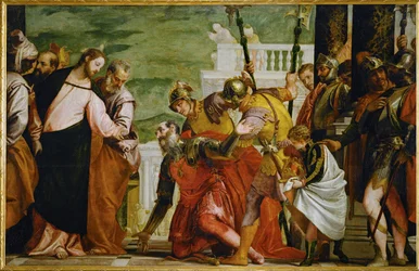 Jezus i centurion (obraz na płótnie)