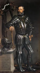 Portret Pase Guarienti autorstwa Paolo Caliari (1528-1588), olej na płótnie