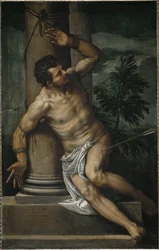Święty Sebastian (obraz na płótnie)