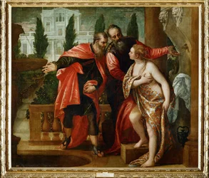 Susannah i starszyzna (obraz na płótnie)