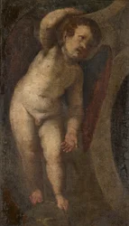 Stałe Putto, ok. 1548-88 (olej na płótnie)