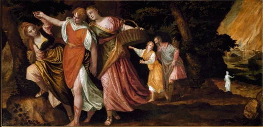 Loth i jego córki (malarstwo, c.1580)