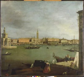 Bacino di San Marco z widokiem na północ (olej na płótnie)