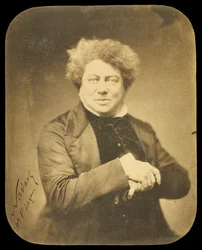Portret Aleksandra Dumasa autorstwa Nadar