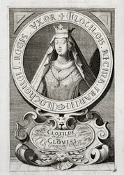 Portret królowej Clotilde