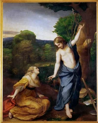 Noli me tangere (olej na płótnie)