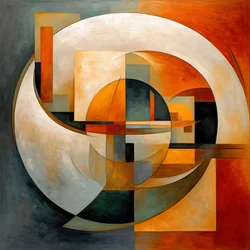 Czerwony Żółty Niebieski Koło, Canvas Wall Art Nowoczesny abstrakcyjny wystrój domu