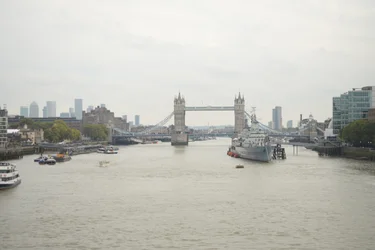 Most Londyński nad Tamizą w samym sercu Londynu