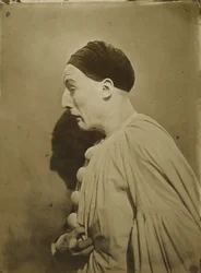 Pierrot w bólu, 1854 (odbitka na papierze solonym)