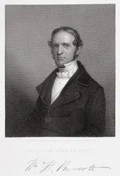 William Hickling Prescott, rytowany przez Thomasa B. Welcha (1814-74) według dagerotypu