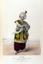 Adolphe Nourit w operze Tarare Antonia Salieriego (1750 - 1825).