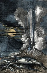 Erupcja żylnych wód termalnych w okresie triasu
