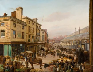 Ulica Worcester, Birmingham, 1883.