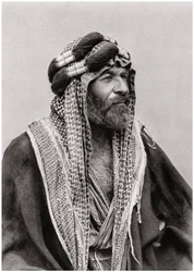 Ten arabski szejk, Irak, 1925