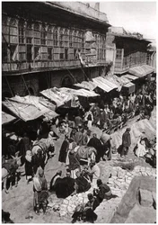 Targ Sheikh Gazal w Ashar, Basra, Irak, 1925.