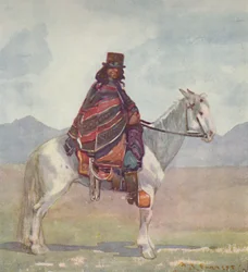 Indianin z Arauka, 1916