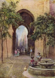 Brama w Sewilli, Hiszpania