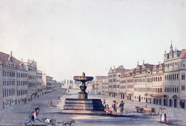 Targ koni, ok.1810