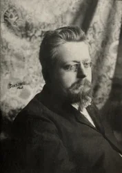 Portret francuskiego malarza Charlesa Luciena Leandre