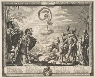 Fortuna sprzyja Francji Fortuna Francji, ca. 1635-37.