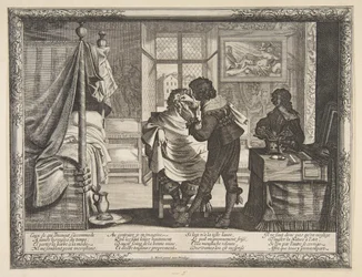Fryzjer Fryzjer, ca. 1632-33.