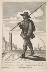 Kominiarz, połowa do końca XVII wieku.