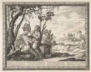Syn marnotrawny pilnujący świń Syn marnotrawny pilnujący świń, ca. 1636.