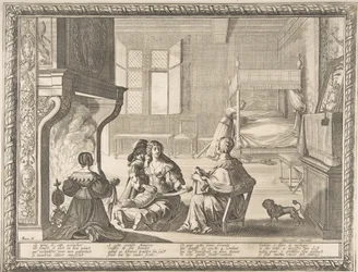 Wizyta pielęgniarki, 1633.