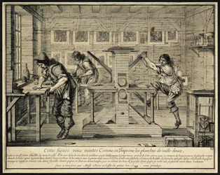 Warsztat rytownika, 1642