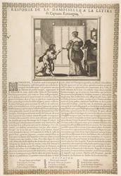 Odpowiedz młodej damy na list kapitana, ok. godz. 1636.