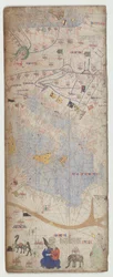 Atlas kataloński, arkusz 7, 1375
