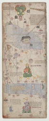 Atlas kataloński, arkusz 9, 1375