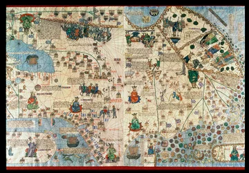 Atlas Katalonii, 1375 (mapa)