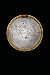 Dwa wyjątkowe globusy ziemskie i niebieskie, wspierane przez Herkulesa i Atlasa, Augsburg, 1697-99