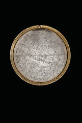 Dwa wyjątkowe globusy ziemskie i niebieskie, wspierane przez Herkulesa i Atlasa, Augsburg, 1697-99