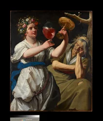 Alegoria Radości i Melancholii, 1628