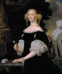 Portret kobiety”, 1670.