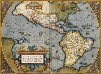 Mapa Ameryki, 1612