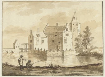 Dom Munniekenhof w pobliżu wsi Grijpskerk w Walcheren