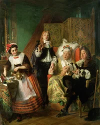Chory z urojenia, 1861